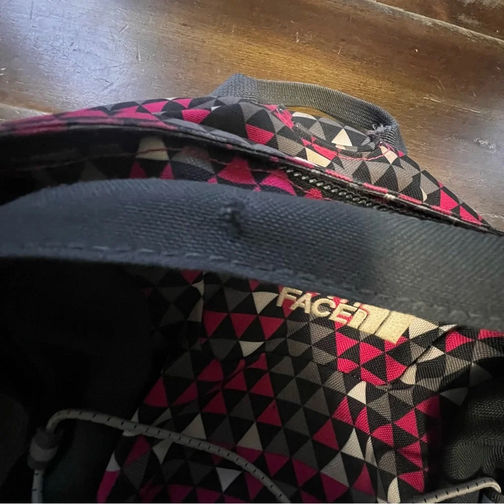 The North Face‎ Jester Backpack Black Pink White Checkered